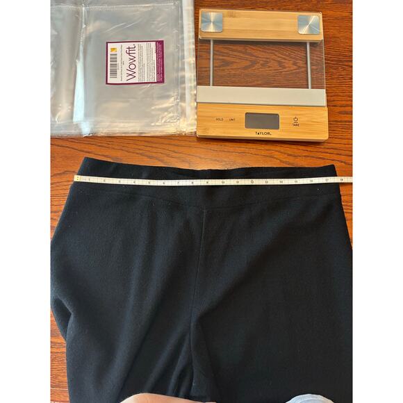 100% Wool Black Wide Leg Pants Eileen Fisher - Picture 8 of 8